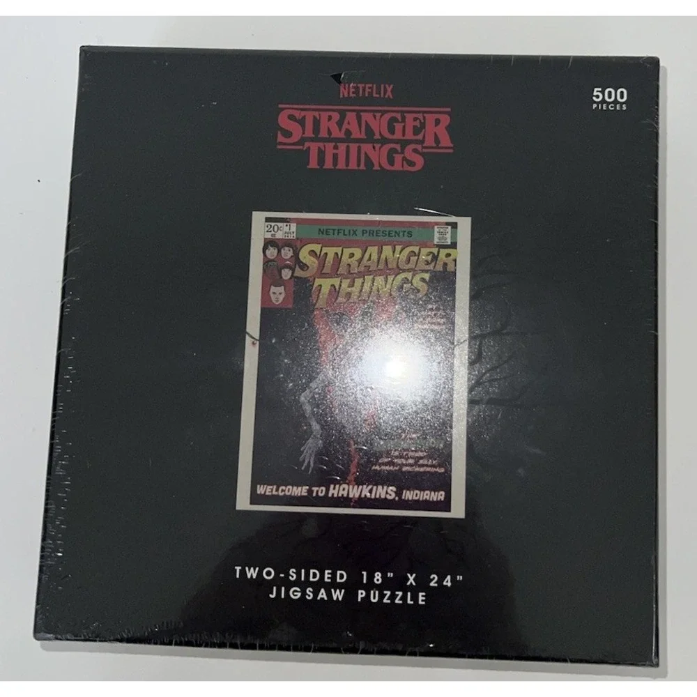 NEW Stranger Things Netflix Experience Exclusive Two-Sided Puzzle 500 Pic(3/b34)